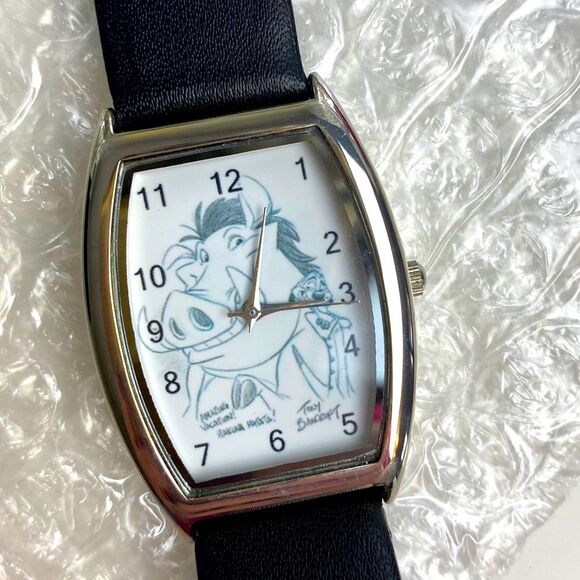 Custom Disney Timon and Pumba Lion King Watch Art by Animator Tony Bancroft - Picture 2 of 6